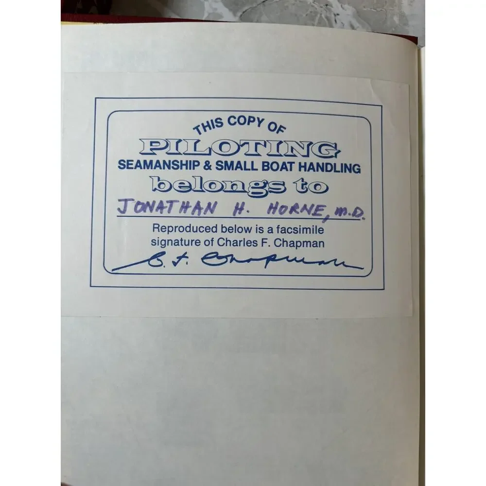 Piloting,‎ Seamanship, and Small Boat Handling by Charles F. Chapman (Hardcover)